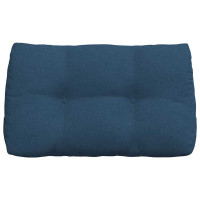Produktbild för Ryggkudde Blå 80 x 24 x 50 cm tyg