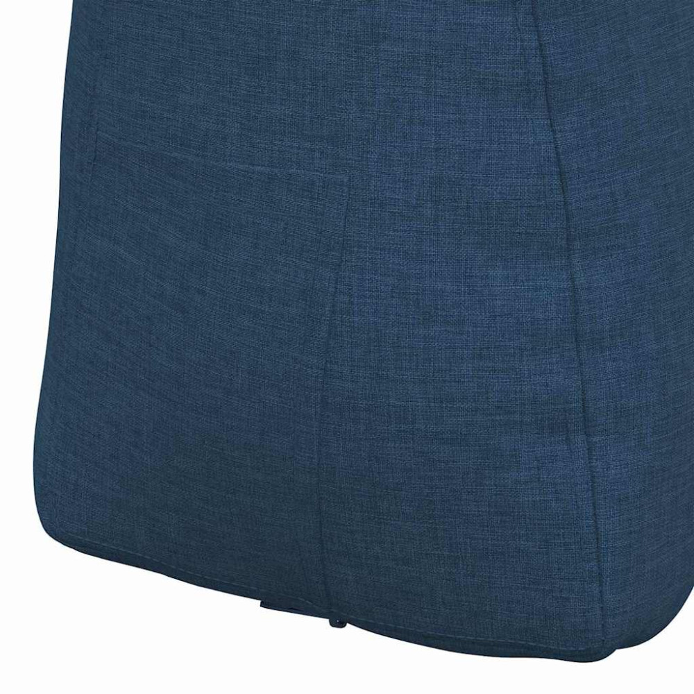 Produktbild för Ryggkudde Blå 80 x 24 x 50 cm tyg