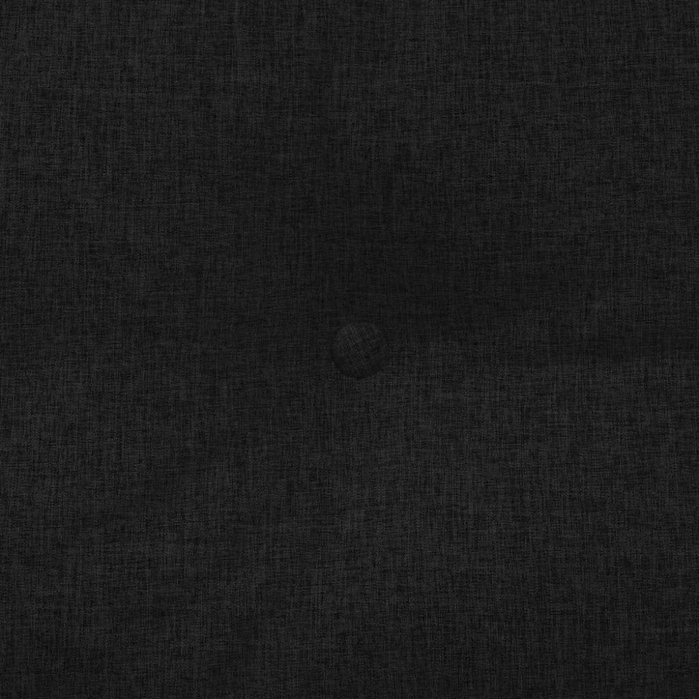 Produktbild för Ryggkudde Svart 100 x 24 x 50 cm tyg