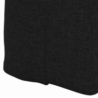 Produktbild för Ryggkudde Svart 100 x 24 x 50 cm tyg