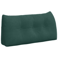 Produktbild för Ryggkudde Mörkgrön 100 x 24 x 50 cm Sammet
