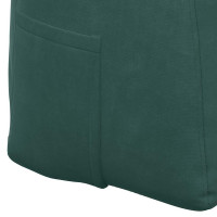 Produktbild för Ryggkudde Mörkgrön 100 x 24 x 50 cm Sammet