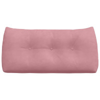 Produktbild för Ryggkudde Rosa 100 x 24 x 50 cm Sammet