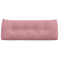 Produktbild för Ryggkudde Rosa 120 x 24 x 50 cm Sammet