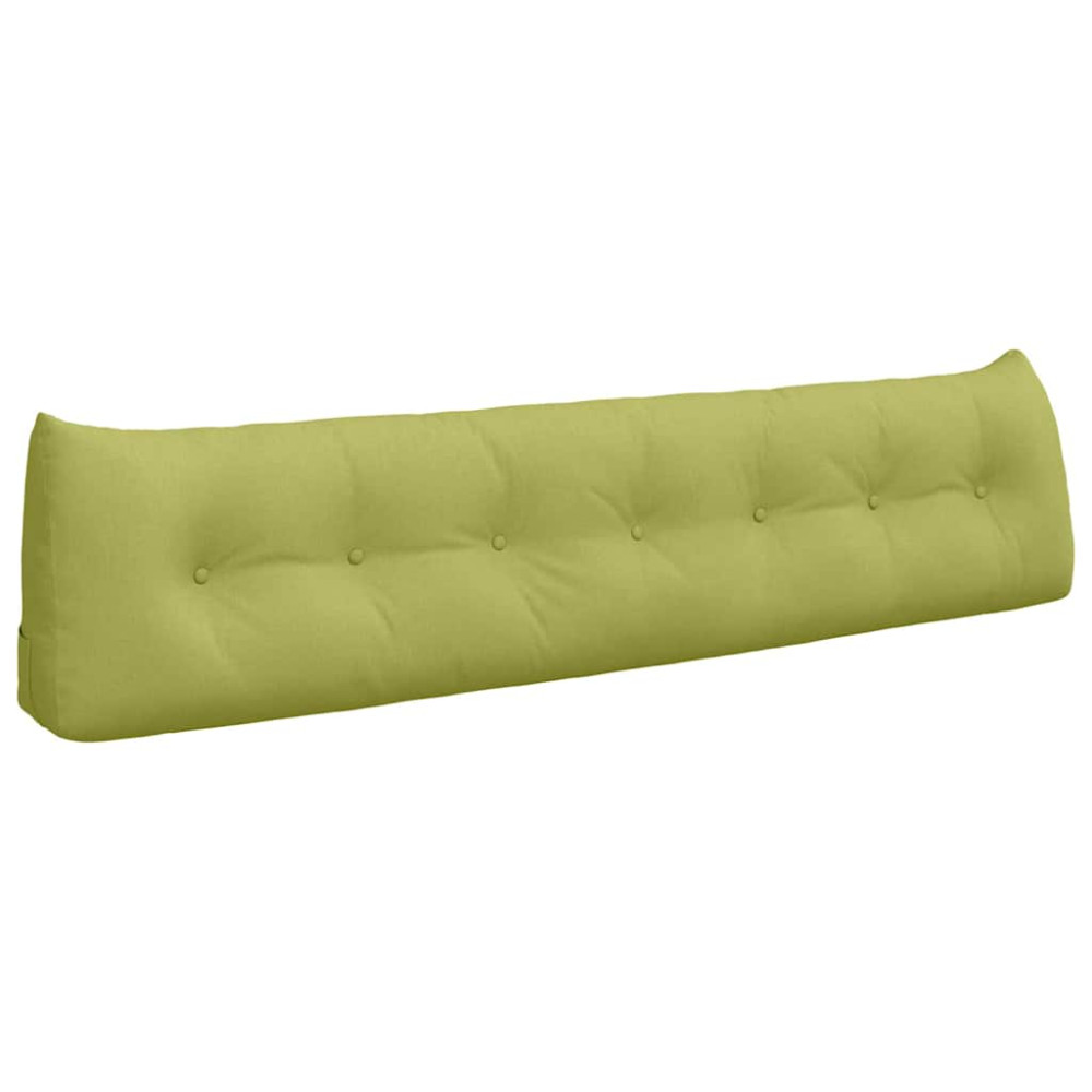 Produktbild för Ryggkudde Ljusgrön 200 x 24 x 50 cm tyg