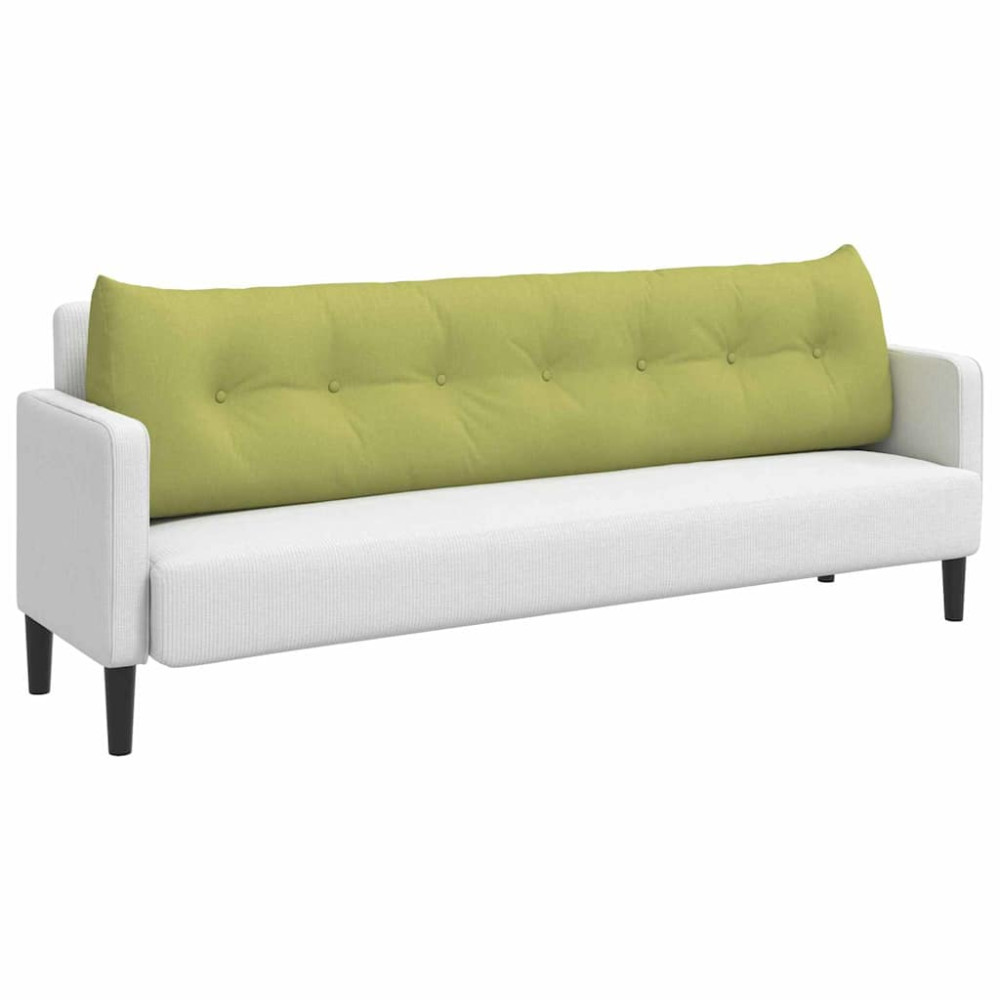 Produktbild för Ryggkudde Ljusgrön 200 x 24 x 50 cm tyg