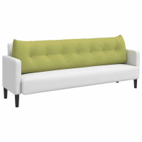 Produktbild för Ryggkudde Ljusgrön 200 x 24 x 50 cm tyg
