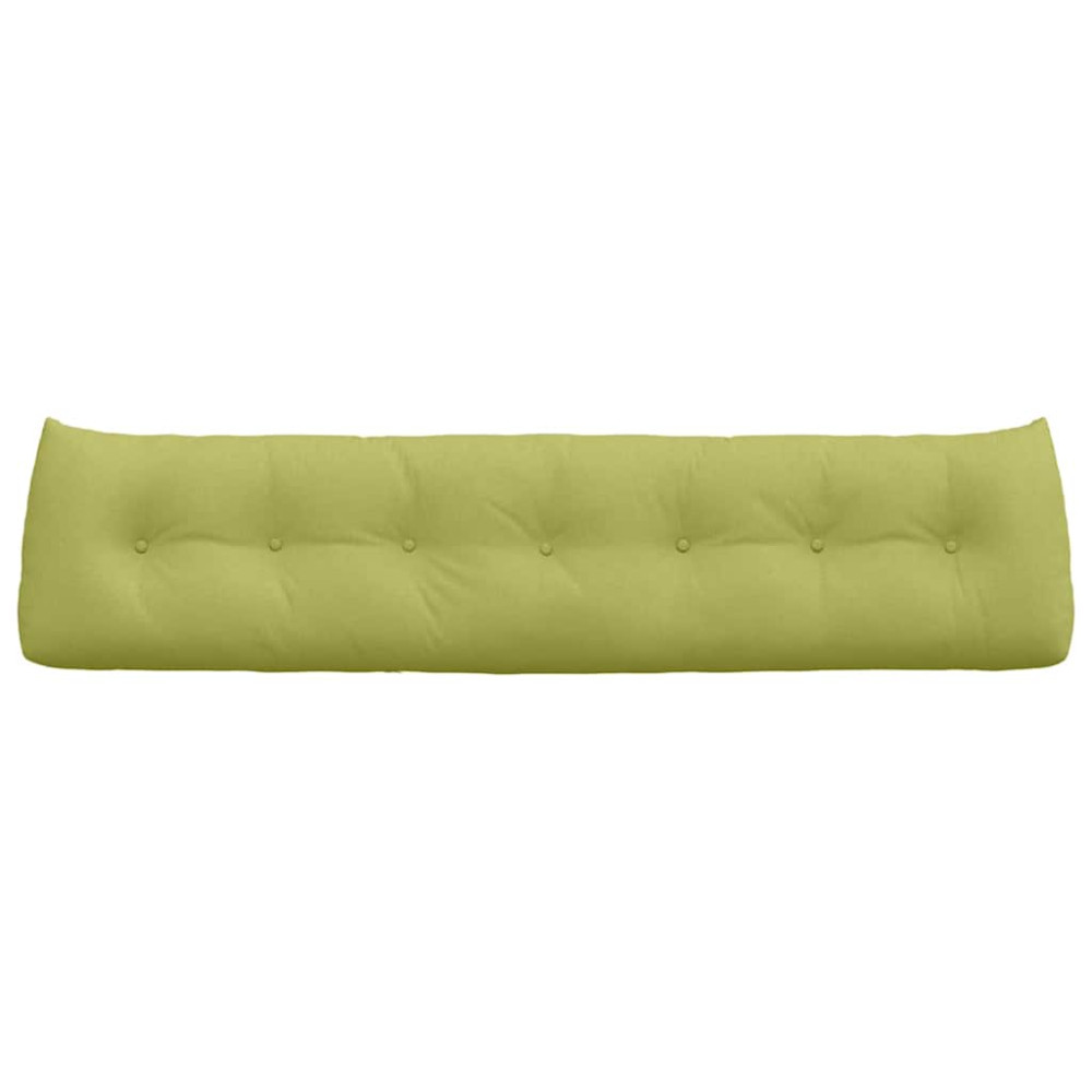 Produktbild för Ryggkudde Ljusgrön 200 x 24 x 50 cm tyg