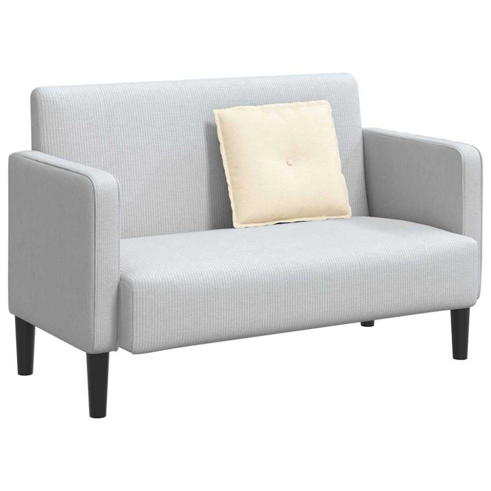 Produktbild för Ryggkudde Kräm 50 x 45 cm Kordread tyg