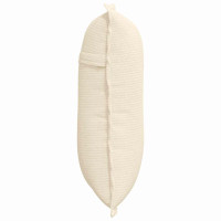Produktbild för Ryggkudde Kräm 50 x 45 cm Kordread tyg