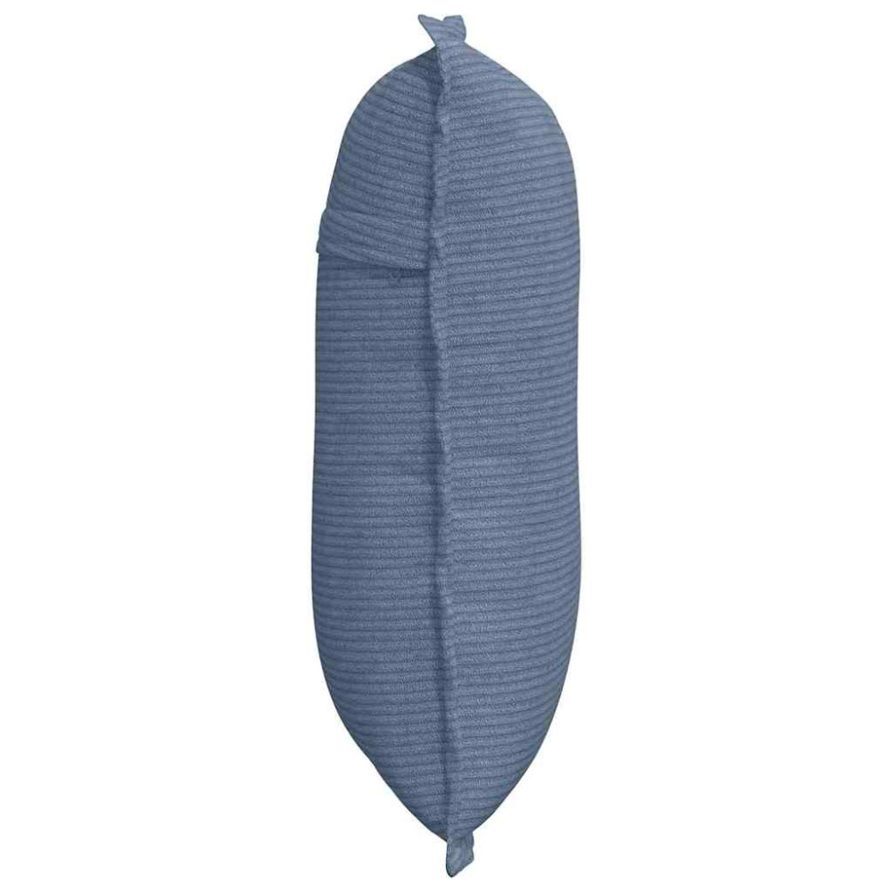 Produktbild för Ryggkudde Blå 50 x 45 cm Kordread tyg
