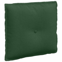 Produktbild för Ryggkudde Jungelgrön 50 x 45 cm Kordread tyg