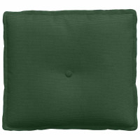 Produktbild för Ryggkudde Jungelgrön 50 x 45 cm Kordread tyg
