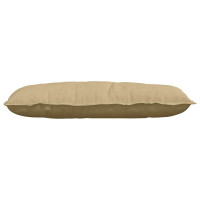 Produktbild för Ryggkudde Grågrön 100 x 50 cm Kordread tyg