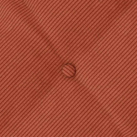 Produktbild för Ryggkudde Röd orange 100 x 50 cm Kordread tyg