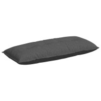 Produktbild för Ryggkudde Mörkgrå 120 x 50 cm Kordread tyg