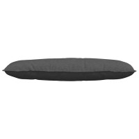 Produktbild för Ryggkudde Mörkgrå 120 x 50 cm Kordread tyg