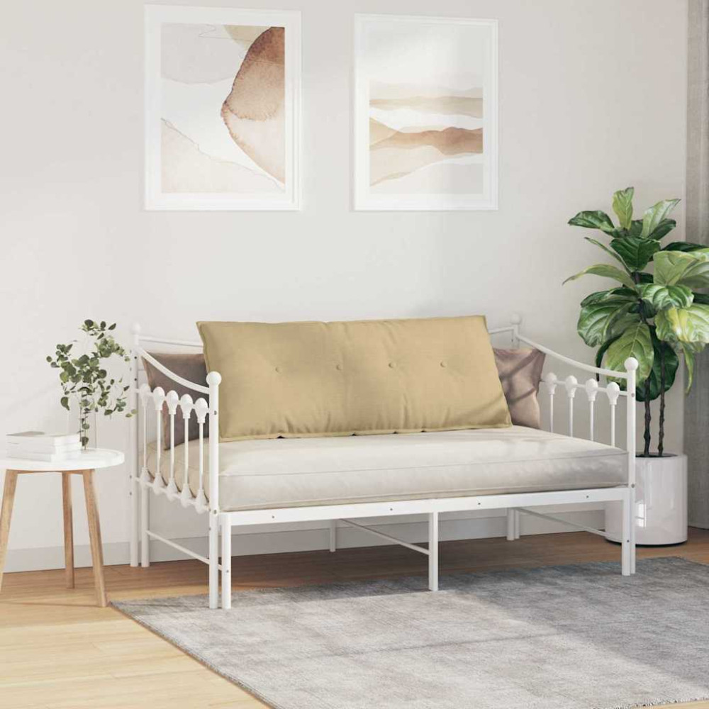 Produktbild för Ryggkudde Grågrön 120 x 50 cm Kordread tyg