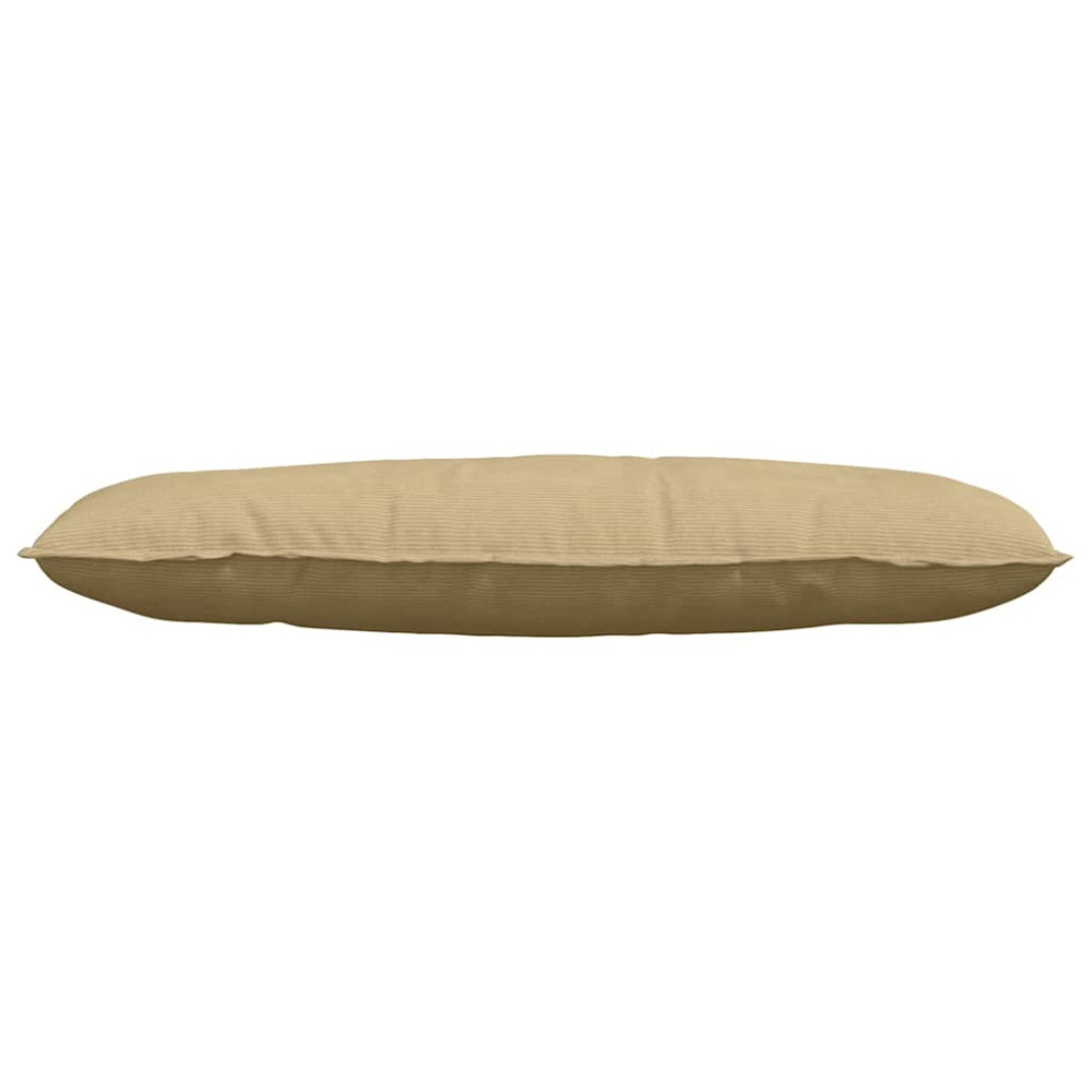 Produktbild för Ryggkudde Grågrön 120 x 50 cm Kordread tyg