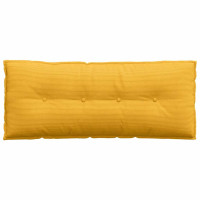 Produktbild för Ryggkudde Ljusgul 120 x 50 cm Kordread tyg