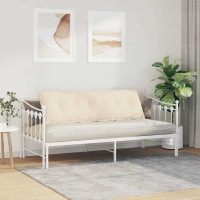 Produktbild för Ryggkudde Beige 160 x 50 cm Mikrofiber Tyg