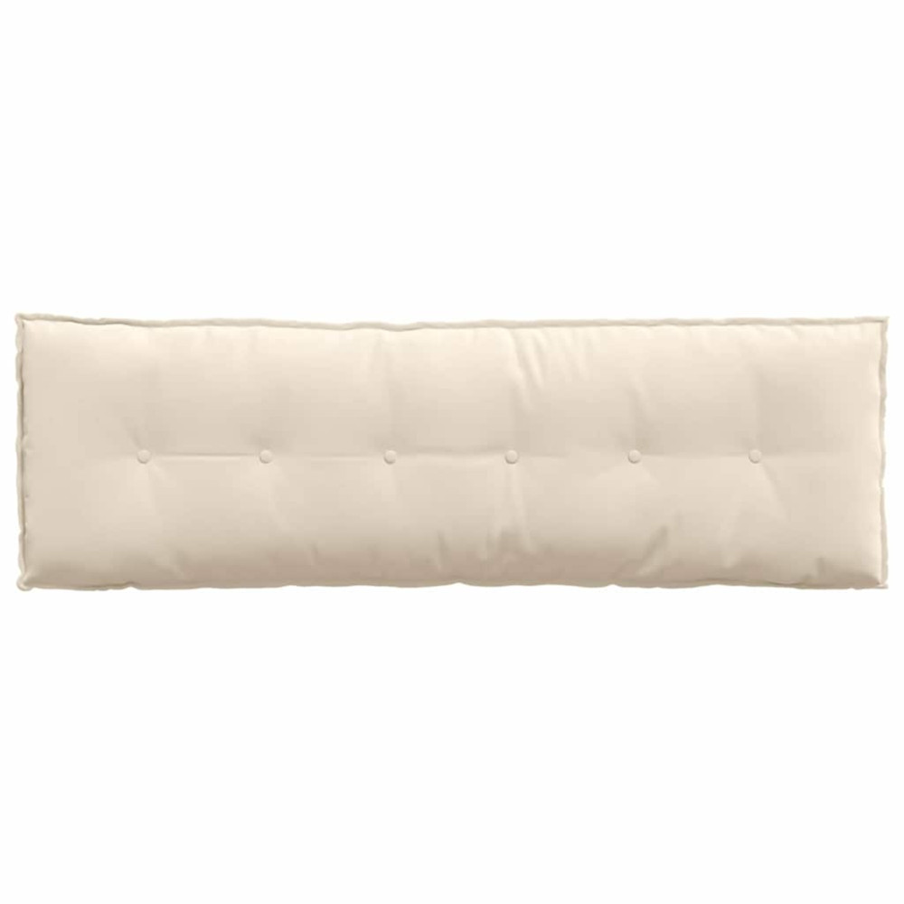Produktbild för Ryggkudde Beige 160 x 50 cm Mikrofiber Tyg