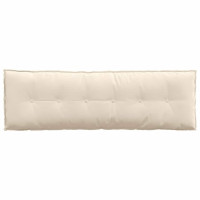 Produktbild för Ryggkudde Beige 160 x 50 cm Mikrofiber Tyg
