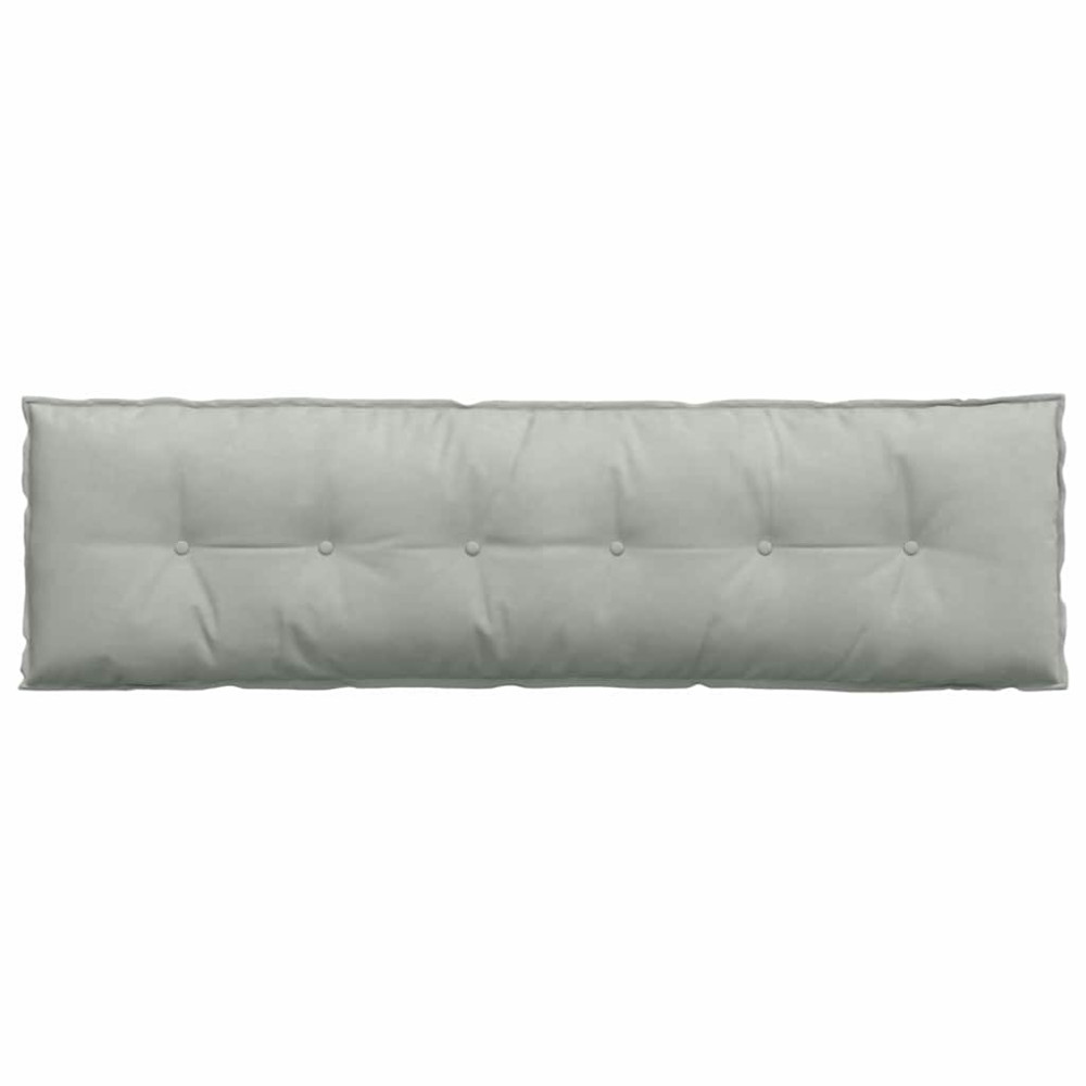Produktbild för Ryggkudde Ljusgrå 180 x 50 cm Kordread tyg
