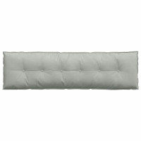 Produktbild för Ryggkudde Ljusgrå 180 x 50 cm Kordread tyg