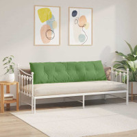 Produktbild för Ryggkudde Ljusgrön 180 x 50 cm Kordread tyg