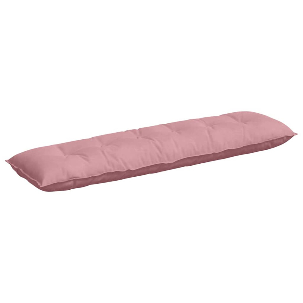 Produktbild för Ryggkudde Rosa 180 x 50 cm Kordread tyg