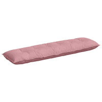 Produktbild för Ryggkudde Rosa 180 x 50 cm Kordread tyg