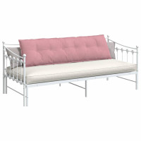 Produktbild för Ryggkudde Rosa 180 x 50 cm Kordread tyg
