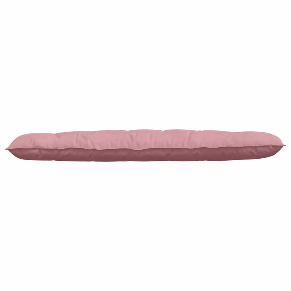 Produktbild för Ryggkudde Rosa 180 x 50 cm Kordread tyg