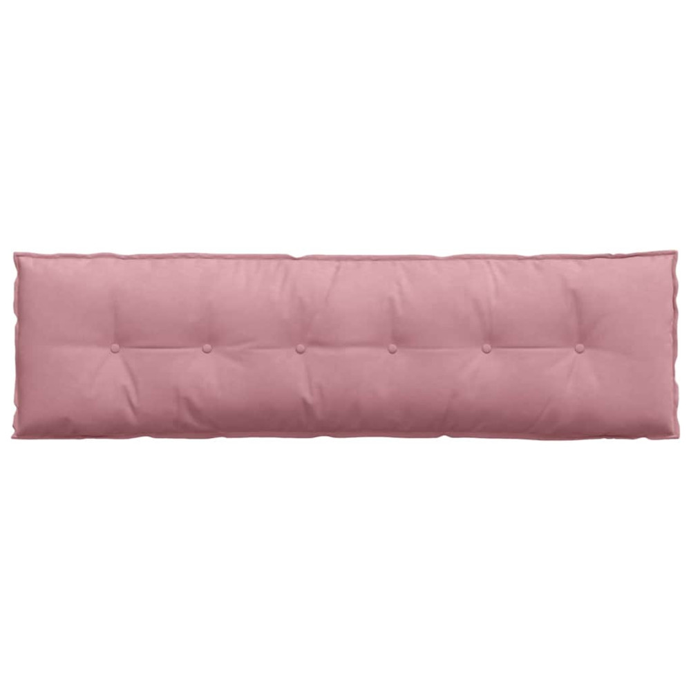 Produktbild för Ryggkudde Rosa 180 x 50 cm Kordread tyg