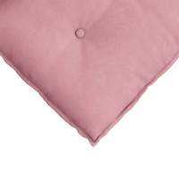 Produktbild för Ryggkudde Rosa 180 x 50 cm Kordread tyg