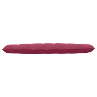 Produktbild för Ryggkudde Vinröd 180 x 50 cm Kordread tyg