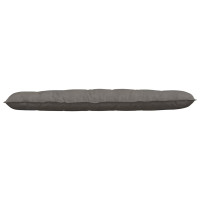 Produktbild för Ryggkudde Ljusgrå 180 x 50 cm Kordread tyg