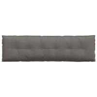 Produktbild för Ryggkudde Ljusgrå 180 x 50 cm Kordread tyg