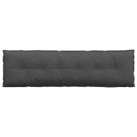Produktbild för Ryggkudde Mörkgrå 180 x 50 cm Kordread tyg