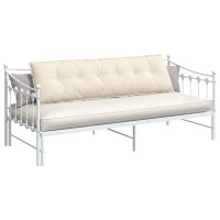 Produktbild för Ryggkudde Kräm 180 x 50 cm Kordread tyg