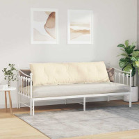 Produktbild för Ryggkudde Kräm 180 x 50 cm Kordread tyg