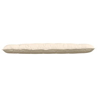 Produktbild för Ryggkudde Kräm 180 x 50 cm Kordread tyg