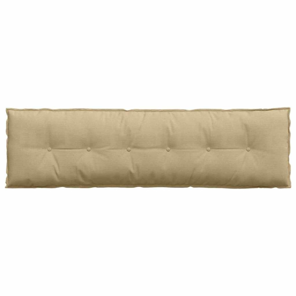 Produktbild för Ryggkudde Grågrön 180 x 50 cm Kordread tyg