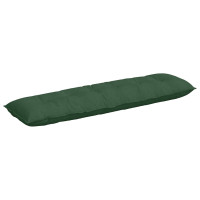 Produktbild för Ryggkudde Jungelgrön 180 x 50 cm Kordread tyg