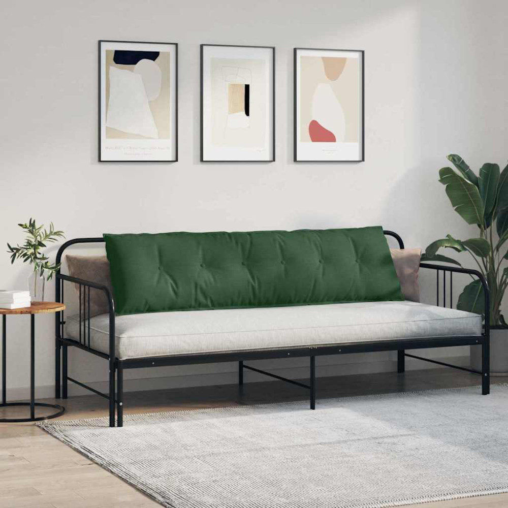 Produktbild för Ryggkudde Jungelgrön 180 x 50 cm Kordread tyg