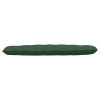 Produktbild för Ryggkudde Jungelgrön 180 x 50 cm Kordread tyg