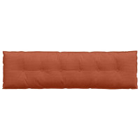 Produktbild för Ryggkudde Röd orange 180 x 50 cm Kordread tyg