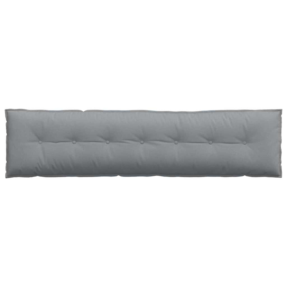 Produktbild för Ryggkudde Ljusgrå 200 x 19 x 50 cm tyg
