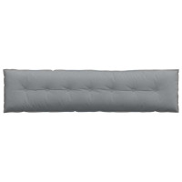 Produktbild för Ryggkudde Ljusgrå 200 x 19 x 50 cm tyg